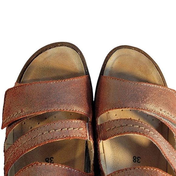 Mephisto Mobils Shimmer Leather Fall 3 Season Sandal Women's 38 EU - Picture 13 of 14